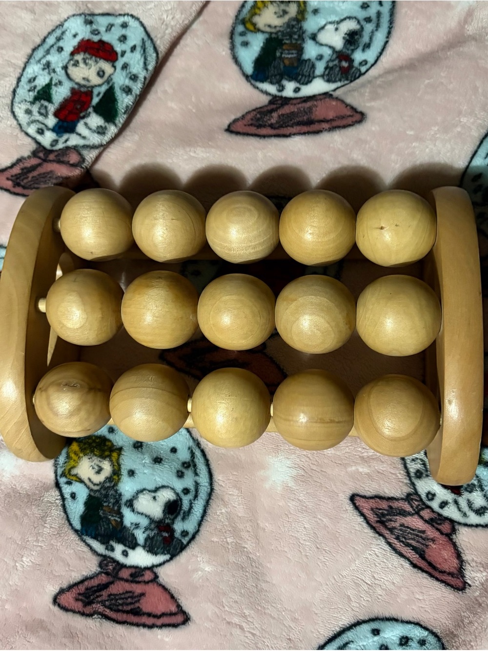 Natural Wood foot & body massager